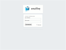 Tablet Screenshot of emailing.texetera.net